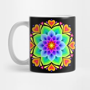 Colour Blossom Mandala Mug